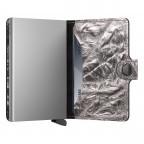 Geldbörse Miniwallet Crunch mit RFID-Schutz Silver, Farbe: metallic, Marke: Secrid, EAN: 8721077500522, Abmessungen in cm: 6.8x10.2x2.1, Bild 3 von 5
