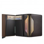 Geldbörse Slimwallet Original Chocolate, Farbe: braun, Marke: Secrid, EAN: 8721077500409, Abmessungen in cm: 6.8x10.2x1.6, Bild 3 von 4