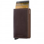 Geldbörse Slimwallet Original Chocolate, Farbe: braun, Marke: Secrid, EAN: 8721077500409, Abmessungen in cm: 6.8x10.2x1.6, Bild 4 von 4