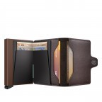 Geldbörse Twinwallet Original Chocolate, Farbe: braun, Marke: Secrid, EAN: 8721077500416, Abmessungen in cm: 7x10.2x2.5, Bild 3 von 4