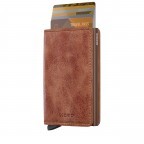 Geldbörse Slimwallet Vintage Cognac Brown, Farbe: braun, Marke: Secrid, EAN: 8721077500676, Abmessungen in cm: 6.8x10.2x1.6, Bild 4 von 4