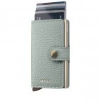 Geldbörse Miniwallet Pebble mit RFID-Schutz Sea Green, Farbe: grün/oliv, Marke: Secrid, EAN: 8718215284888, Abmessungen in cm: 6.5x10.2x2.1, Bild 5 von 5