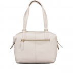 Handtasche mit Goldfittings Beige, Farbe: beige, Marke: Hausfelder Manufaktur, EAN: 4065646023802, Abmessungen in cm: 23.5x17x11, Bild 3 von 8