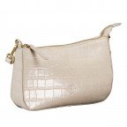 Umhängetasche Kroko Light Beige, Farbe: beige, Marke: Hausfelder Manufaktur, EAN: 4065646023949, Abmessungen in cm: 24x14x5, Bild 2 von 5