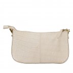 Umhängetasche Kroko Light Beige, Farbe: beige, Marke: Hausfelder Manufaktur, EAN: 4065646023949, Abmessungen in cm: 24x14x5, Bild 3 von 5