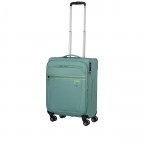 Koffer Aerospin Spinner 55 Expandable Dusty Turquoise, Farbe: grün/oliv, Marke: American Tourister, EAN: 5400520330802, Abmessungen in cm: 40x55x20, Bild 7 von 16