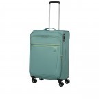 Koffer Aerospin Spinner 69 Expandable Dusty Turquoise, Farbe: grün/oliv, Marke: American Tourister, EAN: 5400520331236, Abmessungen in cm: 43.5x69x27, Bild 7 von 15