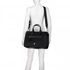 Aktentasche Karissa Evo Tote Bag mit Laptopfach 14.1 Zoll Black, Farbe: schwarz, Marke: Samsonite, EAN: 5400520279170, Abmessungen in cm: 38x28x17, Bild 5 von 6