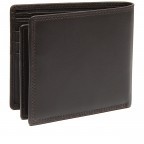 Geldbörse Soft Nappa Series mit RFID-Schutz Brown, Farbe: braun, Marke: The Chesterfield Brand, EAN: 8719241118321, Abmessungen in cm: 11x9.5x2, Bild 3 von 6