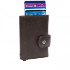 Geldbörse Novum Series Larino mit RFID-Schutz Brown, Farbe: braun, Marke: The Chesterfield Brand, EAN: 8719241117676, Abmessungen in cm: 7x10x2, Bild 5 von 8