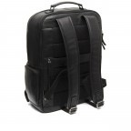 Rucksack Lennox mit Laptopfach 15 Zoll Black, Farbe: schwarz, Marke: The Chesterfield Brand, EAN: 8719241117072, Abmessungen in cm: 31x42x13, Bild 2 von 8