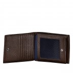 Geldbörse Cardona Minos H14 Dark Brown, Farbe: braun, Marke: Joop!, EAN: 4048835247616, Abmessungen in cm: 12x9.5x2, Bild 3 von 4