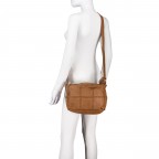 Umhängetasche Fashion-Lights Evanthe FL-13392 Spicy Ginger, Farbe: cognac, Marke: Harbour 2nd, EAN: 4046478085831, Abmessungen in cm: 26x18x11, Bild 5 von 6