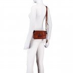 Umhängetasche / Gürteltasche Urban-Poets Logan UP-13115 Charming Cognac, Farbe: cognac, Marke: Harbour 2nd, EAN: 4046478080690, Abmessungen in cm: 20x12x4, Bild 5 von 7