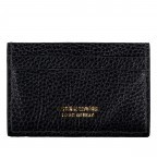 Karten-/Ausweisetui Dollaro Schwarz, Farbe: schwarz, Marke: Hausfelder Manufaktur, EAN: 4065646025622, Abmessungen in cm: 10.3x6.7x0.3, Bild 3 von 3