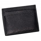 Karten-/Ausweisetui Dollaro Schwarz, Farbe: schwarz, Marke: Hausfelder Manufaktur, EAN: 4065646025622, Abmessungen in cm: 10.3x6.7x0.3, Bild 2 von 3