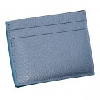 Karten-/Ausweisetui Dollaro Hellblau, Farbe: blau/petrol, Marke: Hausfelder Manufaktur, EAN: 4065646025653, Abmessungen in cm: 10.3x6.7x0.3, Bild 2 von 3
