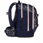 Rucksack Pack 2025 Bloomy Breeze, Farbe: blau/petrol, Marke: Satch, EAN: 4057081202614, Abmessungen in cm: 30x45x27, Bild 4 von 12