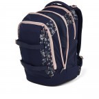 Rucksack Pack 2025 Bloomy Breeze, Farbe: blau/petrol, Marke: Satch, EAN: 4057081202614, Abmessungen in cm: 30x45x27, Bild 8 von 12