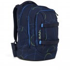 Rucksack Pack 2025 Blue Tech, Farbe: blau/petrol, Marke: Satch, EAN: 4057081202652, Abmessungen in cm: 30x45x27, Bild 3 von 12