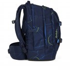 Rucksack Pack 2025 Blue Tech, Farbe: blau/petrol, Marke: Satch, EAN: 4057081202652, Abmessungen in cm: 30x45x27, Bild 4 von 12
