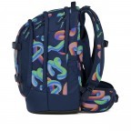 Rucksack Pack 2025 Crazy Twist, Farbe: blau/petrol, Marke: Satch, EAN: 4057081202706, Abmessungen in cm: 30x45x27, Bild 6 von 12