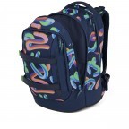 Rucksack Pack 2025 Crazy Twist, Farbe: blau/petrol, Marke: Satch, EAN: 4057081202706, Abmessungen in cm: 30x45x27, Bild 8 von 12