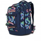Rucksack Pack 2025 Crazy Twist, Farbe: blau/petrol, Marke: Satch, EAN: 4057081202706, Abmessungen in cm: 30x45x27, Bild 7 von 12