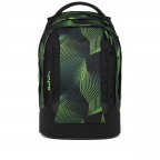 Rucksack Pack 2025 Seismic Green, Farbe: grün/oliv, Marke: Satch, EAN: 4057081202737, Abmessungen in cm: 30x45x27, Bild 2 von 12