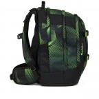 Rucksack Pack 2025 Seismic Green, Farbe: grün/oliv, Marke: Satch, EAN: 4057081202737, Abmessungen in cm: 30x45x27, Bild 4 von 12
