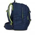 Rucksack Pack 2025 Toxic Yellow, Farbe: blau/petrol, Marke: Satch, EAN: 4057081202553, Abmessungen in cm: 30x45x27, Bild 4 von 12