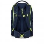 Rucksack Pack 2025 Toxic Yellow, Farbe: blau/petrol, Marke: Satch, EAN: 4057081202553, Abmessungen in cm: 30x45x27, Bild 5 von 12
