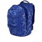 Rucksack Pack 2025 Vibrant Blue, Farbe: blau/petrol, Marke: Satch, EAN: 4057081202775, Abmessungen in cm: 30x45x27, Bild 8 von 12