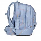 Rucksack Pack 2025 Vivid Blue, Farbe: blau/petrol, Marke: Satch, EAN: 4057081202645, Abmessungen in cm: 30x45x27, Bild 4 von 12
