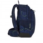 Rucksack Air 2025 Volumen 26 Liter Blue Tech, Farbe: blau/petrol, Marke: Satch, EAN: 4057081203093, Abmessungen in cm: 28x45x16, Bild 3 von 7