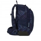 Rucksack Air 2025 Volumen 26 Liter Purple Laser, Farbe: flieder/lila, Marke: Satch, EAN: 4057081203109, Abmessungen in cm: 28x45x16, Bild 3 von 7