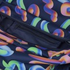 Sporttasche auch als Rucksack nutzbar Crazy Twist, Farbe: blau/petrol, Marke: Satch, EAN: 4057081203369, Abmessungen in cm: 45x25x25, Bild 3 von 3