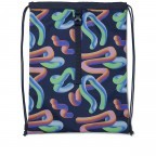Sportbeutel Crazy Twist, Farbe: blau/petrol, Marke: Satch, EAN: 4057081203604, Abmessungen in cm: 33x44x1, Bild 2 von 4