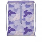 Sportbeutel Lilac Blossom, Farbe: blau/petrol, Marke: Satch, EAN: 4057081203642, Abmessungen in cm: 33x44x1, Bild 2 von 4