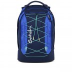 Rucksack Pack 2025 Sneaker Style Crossed Blue, Farbe: blau/petrol, Marke: Satch, EAN: 4057081202843, Abmessungen in cm: 30x45x27, Bild 2 von 9