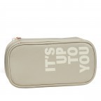 Schlamperbox Sneaker Style Crossed Sand, Farbe: beige, Marke: Satch, EAN: 4057081204113, Abmessungen in cm: 22x6x10, Bild 2 von 3