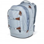 Rucksack Pack 2025 Skandi Style Nordic Ice Blue, Farbe: blau/petrol, Marke: Satch, EAN: 4057081202812, Abmessungen in cm: 30x45x27, Bild 8 von 10