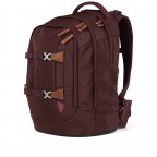 Rucksack Pack 2025 Skandi Style Nordic Ruby, Farbe: rot/weinrot, Marke: Satch, EAN: 4057081202829, Abmessungen in cm: 30x45x27, Bild 7 von 10