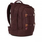 Rucksack Pack 2025 Skandi Style Nordic Ruby, Farbe: rot/weinrot, Marke: Satch, EAN: 4057081202829, Abmessungen in cm: 30x45x27, Bild 3 von 10