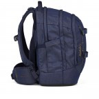 Rucksack Pack 2025 Next Denim Special Edition Set dreiteilig Denim Blue, Farbe: blau/petrol, Marke: Satch, EAN: 4057081211265, Abmessungen in cm: 30x45x27, Bild 5 von 16