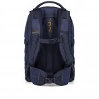Rucksack Pack 2025 Next Denim Special Edition Set dreiteilig Denim Blue, Farbe: blau/petrol, Marke: Satch, EAN: 4057081211265, Abmessungen in cm: 30x45x27, Bild 6 von 16