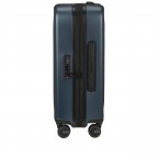 Koffer Fyrm Spinner 55 erweiterbar Steel Blue, Farbe: blau/petrol, Marke: Samsonite, EAN: 5400520326065, Abmessungen in cm: 40x55x20, Bild 4 von 14