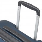 Koffer Fyrm Spinner 77 erweiterbar Steel Blue, Farbe: blau/petrol, Marke: Samsonite, EAN: 5400520326522, Abmessungen in cm: 50x77x31.5, Bild 12 von 13