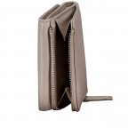 Geldbörse Luise 454 mit RFID-Schutz Taupe, Farbe: taupe/khaki, Marke: Flanigan, EAN: 4066727008183, Abmessungen in cm: 11x8.5x4, Bild 5 von 5