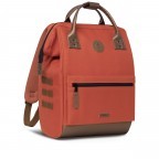 Rucksack Adventurer Medium Bogota mit zwei auswechselbaren Vortaschen Koralle, Farbe: orange, Marke: Cabaia, EAN: 3701328303886, Abmessungen in cm: 27x41x16, Bild 4 von 10